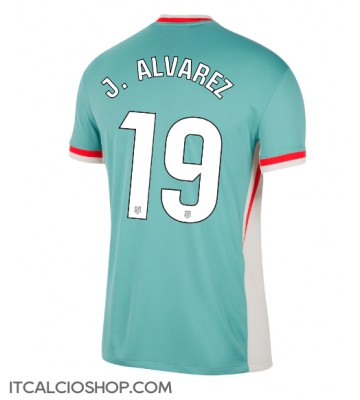 Atletico Madrid Julian Alvarez #19 Seconda Maglia 2024-25 Manica Corta